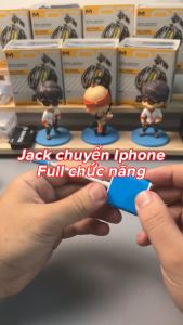 Jack Chuyển Đổi Cao Cấp Đầy Đủ Tính Năng Cho Iphone - Chuyển Từ cổng Lightning sang cổng Lightning và cổng tai nghe 3.5mm - Hỗ trợ sạc nhanh 20W - Card âm thanh cao cấp