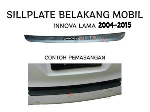 Sillplate belakang Innova lama 2004-2015