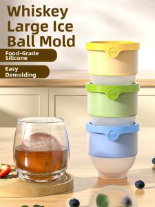 XIANGYOUYOU | Ice Ball Maker for Whisky Large Household Round Silicone Ice Molds