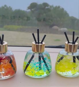 **HOT SELLING**120ML Aromatic Car Aromatherapy Perfume Balm Solid Long-lasting Light Fragrance Diffuser Bottle Fragrant Flowers