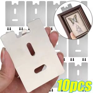 10Sets Strong Adhesive Photo Frame Hook Heavy Duty Sticky Picture Hanging Hooks Seamless Painting Mirror Frame Removable Hanger Hooks