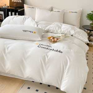 White INS Style Bedding Set