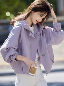 Shalldoer | Simple Casual Short Jacket for Women Autumn Winter