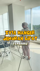 TERBARU!! Jemuran Baju Lipat Stainless Steel Tebal Anti Karat ZY18 Jemuran Lipat Termurah