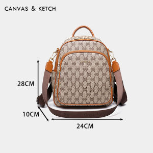 Túi Đeo Vai Nữ Canvas&Ketch 2025 Túi Du Lịch Nhẹ Thời Trang Đa Năng Túi Xách Nhỏ Cho Chuyến Đi Thường Ngày