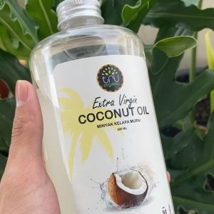 TruOrganic Extra Virgin Coconut Oil 500ml - Tru Organic Minyak Kelapa Murni | Premium Pure EVCO | 100% VCO