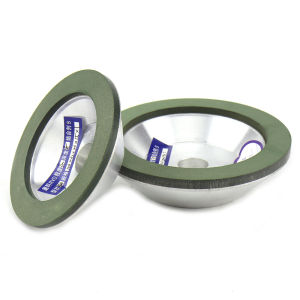 SI FANG 100mm Diamond Grinding Wheel P150 P320 Bowl-Shaped Knife for Carbide Metal Tungsten Steel Milling Cutter Abrasive Tool