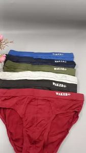 WK-001 WAKER!!6Pieces More nd Mens High Quality Cotton Briefs New