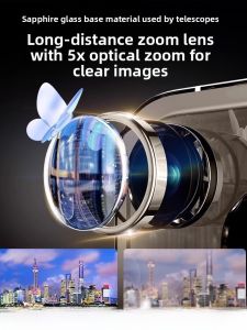 xilixili | Sapphire Glass Lens Protector for iPhone 17/16 Pro Max