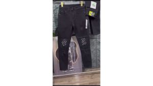 Quần jean nam cao cấp form slim fit vải dày thiết kế rách xước vá thỏ chuẩn phong cách thời trang cá tính chuẩn shop TANBEO-SHOP