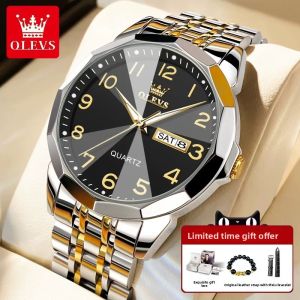OLEVS | New Design Mens Watch Quartz Movement Water-resistant