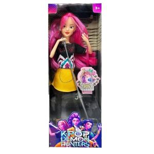 2025 NEW Hot Exquisitely Shaped Anime 30CM K-Pop Demon Hunters Doll Vinyl Toy Rumi Mira Zoey Birthday Surprise Gift For Girls-*/