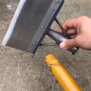 30cm/12 Inch Stainless Steel Garden Cleaning Shovel with Wooden Handle Farm Weeding Tool