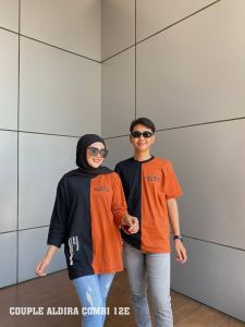 Aldira Kaos Oversize Couple Pria dan Wanita Terbaru2023