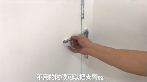 Stainless Steel Automatic Adjustable Door Closer Hinge Spring Silent Heavy Duty Easy Rebound Mounted Door Closing Device