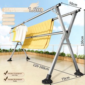 Easy Use Stainless Steel Clothes Drying Rack
