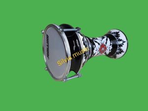 Dumbuk murah  Atau Darbuka Kayu 6 inch dan 8 inHitam silver