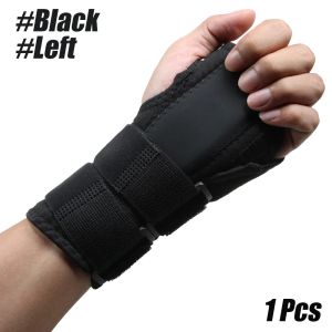 1 Pcs Wrist Brace Carpal Tunnel Adjustbale Wrist Support and Metal Splint Stabilizer Night Sleeep Hand Brace for Pain Relief
