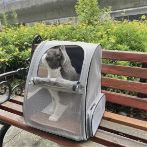 Pet Bag Portable Ventilated Design Backpack Multi-purpose Breathable Folding Pet Bag Pet Supplies for Cats and Small Dogs