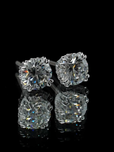 💖Swarovski💖Constella silver round cut diamond earrings S925 sterling silver womens fashion earrings hypoallergenic non-allergenic Valentines Day gift birthday gift for girlfriend bestie