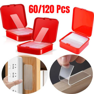 120PCS Strong Pvc Double Sided Adhesive Tape/Transparent Super Strong Nano Tape Stickers