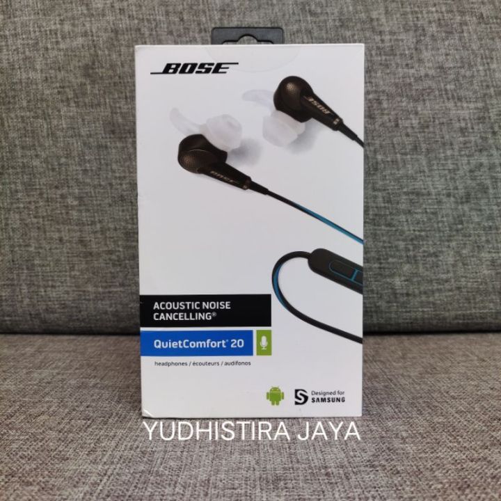 Bose QuietComfort 20 QC20 Headset Gaming In-Ear Deep Bass Noise