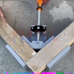 Klem Siku Corner Clamp Penjepit Sudut Frame Kaca Kayu 90 Derajat