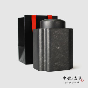 Large Size Tea Leaves Canister Vintage Puer Tea Universal Medium Size Sealed Box Matte Finish 1 Jin Capacity Tea Canister