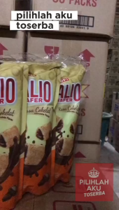 Kalio Wafer Susu Kemasan Pouch - ( HARGA 5 PCS )
