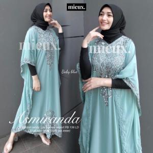 Kaftan Wanita Jumbo Lebaran Mewah & Dress Kaftan Asmiranda