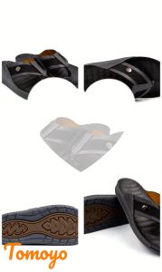 SIÊU SALE THÁNG 8 | Giảm 30% đơn 199k - Dép Nam Da Bò Nappa Xỏ Ngón Tomoyo TMD30400