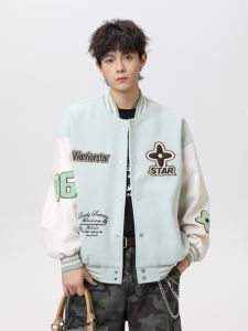 WUKONGYOUHUO | Vintage Embroidered Patchwork Oversized Couples Casual Jacket