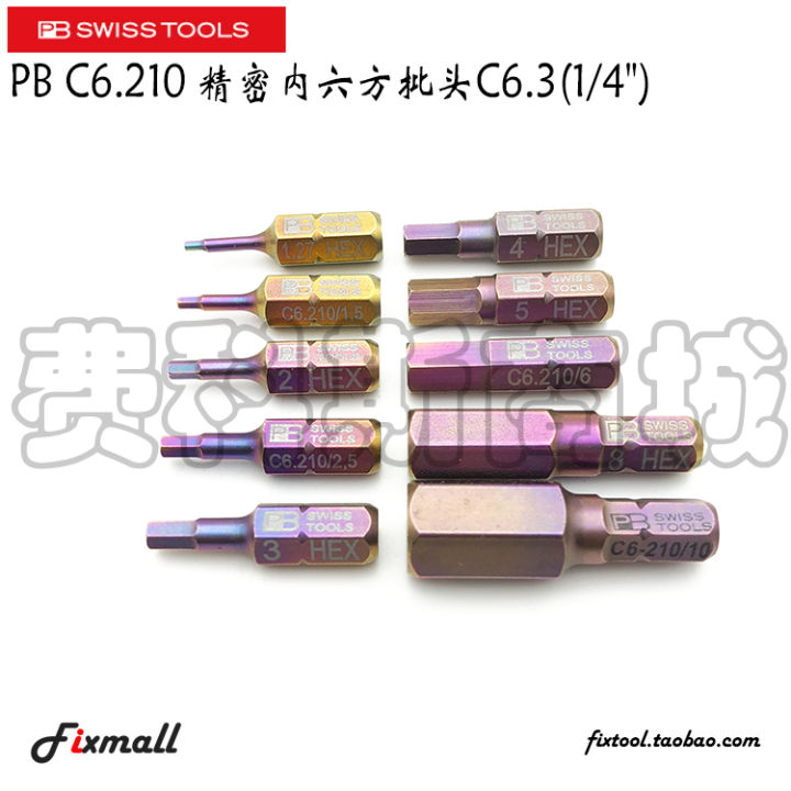 Thụy Sĩ PB Swiss TOOLS C6.210/1,27/1,5/2/2 Mét 5/3 Làm Cứng Đầu Lục ...