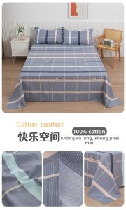 Bộ Chăn Ga Gối Bằng Cotton 100% cho Mùa Đông 1.5m
