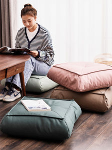YUEMAILEFU | Japanese Style Leather Indoor Cushion Thickened Tatami Pad