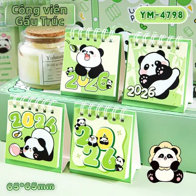 Lịch Để Bàn Mini Sáng Tạo Di Động Không Thương Hiệu