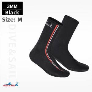 XIAZHIQING | UV Protection Thick Insulated Diving Socks Middle Tube
