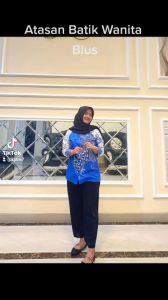 [PROMO] Baju Batik Atasan Wanita/ Blus/ Terlaris/ Termurah/ Seragam Batik Sekolah Kuliah/ Seragam Kerja Kantor Murah/ Batik Shirt/ Blouse Batik Wanita Modern Kombinasi Batik Kerja / Blus Busui