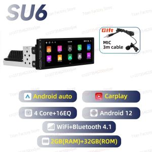 1Din Android Radio 6.86" Head Unit for Skoda Octavia 1 I MK1 1U 1996-2004 Car Multimedia Android Auto Stereo Carplay Autoradio