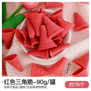 Delicious Snack Decoration Sharp Crispy Cornflake Monster Mouth Plugin for Dessert Hotpot Shop Sweet Treats Snowflake Ice Accessories