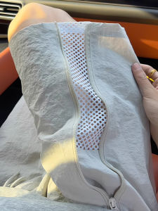 Quần Short Nam Nhanh Khô Ice Silk Ống Đứng Năm Mảnh Mùa Hè Cổ Điển Mỹ Thoáng Khí Lưới Khóa Kéo Bên Hông Quần Áo Thể Thao