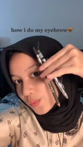 IMPLORA Eye Brow Pencil 2 IN 1 ( PENSIL + SERUTAN + SIKAT ) ORIGINAL BPOM
