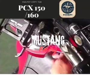 Knalpot TZM Copy Honda PCX 150/160 FULL BASS