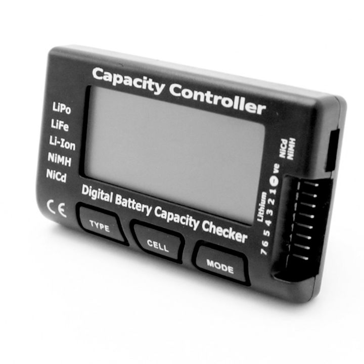 RC Cellmeter 7 Digital Battery Capacity Checker Controller Tester ...