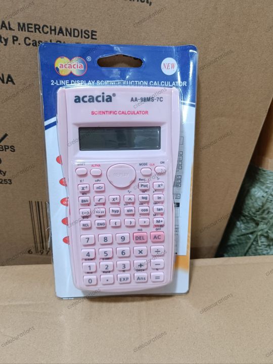 ACACIA AA-98MS-7C scientific calculator | Lazada PH