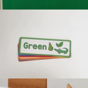 16 Cái Màu Sắc Từ Vựng Giáo Dục Bộ Áp Phích Dành Cho Trẻ Em Homeschool Tiếng Anh Flashcards Dụng Cụ Giảng Dạy Lớp Học Bảng Thông Báo Đầu Đề