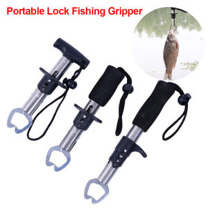 Teabelle ที่จับตกปลาสแตนเลสแบบมืออาชีพที่จับปากปลาที่จับปากจับคีมพับพกพา15.5/17.5/21ซม. ชุดอุปกรณ์ตกปลา