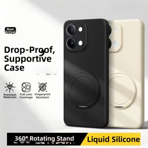 imobile | Rotation Stand Compatible with IQOO Z11i Silicone Full Protection Case