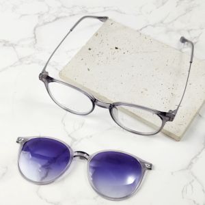Viendo kacamata Clip on Hitam Polarized Anti Radiasi Elastik TR90 Optik Minus korean fashion Unise Anti Radiasi Minus hp blueray Kacamata uv pria Silau Mata Komputer Sinar Gaya Korea Sederhana wanita cowok kaca Frame