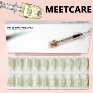 Hộp Kim Tiêm Vi Điểm Hàn Quốc Crystal 5-Pin 32G 1.5mm Dùng Cho Trẻ Hóa Da Hệ Thống Vi Kim Đa Chức Năng Liệu Pháp Trung Bì Lăn Kim.